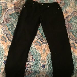 Black skinny jeans
